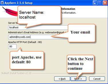 Apache HTTP Server Information