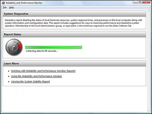 Reliability and Performance Monitor