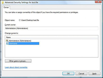 Advanced Security Settings